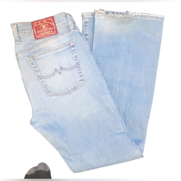 Lucky Brand Dungarees | Blue Low Rise Flare | Reg Length | Size: 12x31 - Picture 3 of 3